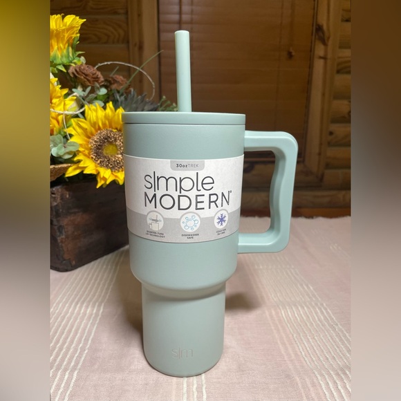 SEA GLASS SAGE 30oz Simple Modern Tumbler - Picture 1 of 5